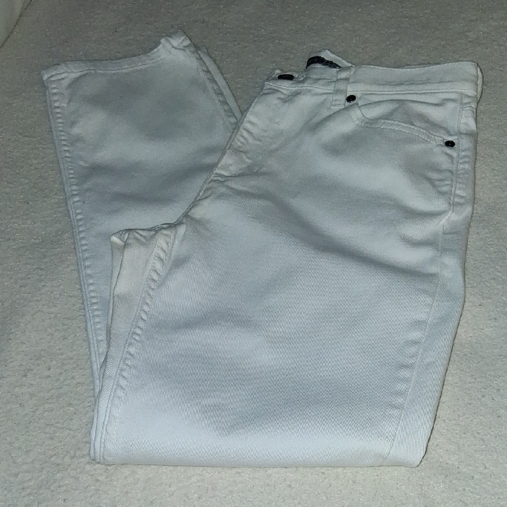 Liz Claiborne White Straight Jeans